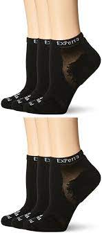 Thorlo Women S Experia Micro Mini Crew Sock 3 Pack Black Black 11 Athletic Socks Socks Crew Socks