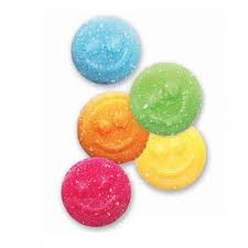 When does a superfood feel a little less than super? Albanese Sour Gummy Poppers Smiley Face Candy 4 5lb Bag Candy Warehouse