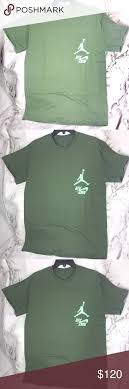 New Jordan X Travis Scott Cactus Jack Shirt Olive Newest Jordans Travis Scott Shirts