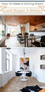 How To Make Your Dining Room Look Bigger And Better Kukun Dining Room Remodel Dining Room Small Rustic Dining Room