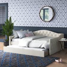 Check spelling or type a new query. Willa Arlo Interiors Jaclynn Queen Daybed With Trundle Reviews Wayfair