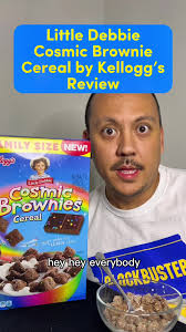 @nuts4ford Finally giving this Little Debbie Cosmic Brownies Cereal from  Kellogg’s a review. Where will this cereal end up