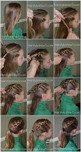 This Simple But Elegant Tutorial Shows You How To Do An Amazing Knotted Braid Into A Ponytail Just Follow T Ponytail Tutorial Damp Hair Styles Kids Hairstyles