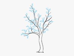We need to get comfortable drawing them close up, in the middle ground, and distance. Clip Art How To Draw A Tree With Leaves Draw A Tree Hd Png Download Kindpng