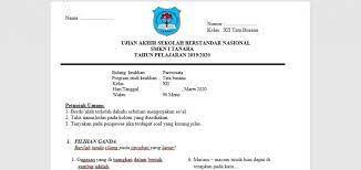 Disarankan untuk mencari referensi lagi dari web sahabat lainnya. Contoh Soal Tes Tata Usaha Sekolah Jawabanku Id