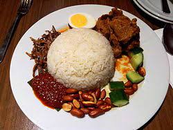 Nasi tempong nasi tempong merupakan makanan khas jatim dari banyuwangi. Nasi Lemak Wikipedia
