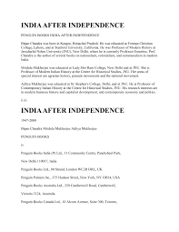India After Independence: 1947-2000