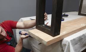 Easy modern black iron pipe bench / entryway table. How To Make Dining Table Bench Seats Bunnings Warehouse Nz