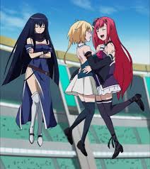 Kuusen madoushi kouhosei no kyoukan wiki. Lecty Eisenach Misora Whitale And Rico Flamel Kuusen Madoushi Kouhosei No Kyoukan Danbooru