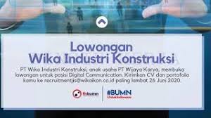 Rw 08 cilincing, jakarta utara _x000d_email : Loker Digital Communication Pt Wijaya Karya Industri Cute766
