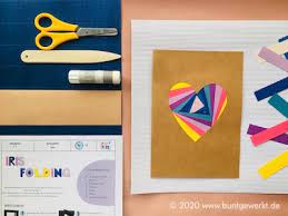 Wie du die app am besten nutzt, zeigen wir dir hier. Iris Folding Herz Buntgewerkt Fur Fachlehrer Und Kreative