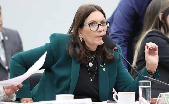 Bia Kicis não reconhece deputada e pede que polícia a retire de comissão - Politica - Estado de Minas