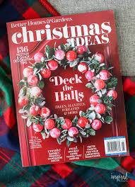 If you can not find a magazine comment and we will try. Holiday Decor Ideas Bhg Christmas Ideas Magazine