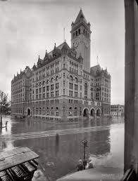 Post Office Department Washington Circa 1908 The Old Post Office Building Seen From The Corner Of 11th Street A Washington Dc Washington Historical Photos