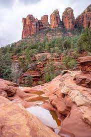 To get to the seven sacred pools, follow the soldier's pass trail, it goes down, and then up, and can get confusing because it is not marked until you go up again. Soldier Pass To Brins Mesa Hiking Guide Back O Beyond