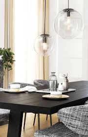 Marcel 400mm Pendant In Clear Black Black Pendant Light Pendant Lighting Interior Wall Lights