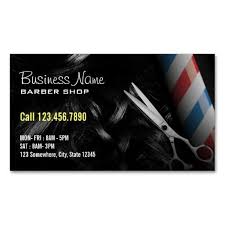 Navy blue brown moustache barber shop business card. Silver Scissor Professional Barber Shop Business Card Zazzle Com Bussiness Card Tarjetas De Presentacion Barberia