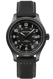 Angeboten werden hamilton automatikuhren, quarzuhren und mechanische uhren für damen und herren. Hamilton Khaki Field Titanium Auto Herrenuhr H70575733 Titanium Auto Khaki Field Hamilton Marken Juwelier Dural Onlineshop