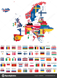 Reeder profitieren von der umfangreichen förderung der deutschen flagge. Europakarte Mit Landern Nationalflaggen Gemischt Alle Europaische Flaggen Vektor Sammlung Stockillustration Europa Flagge Landkarte Europa Geografie