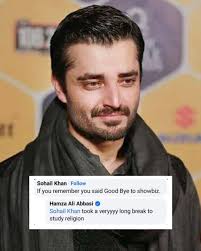Hamza Ali Abbasi Says He Took a Very Long Break From Showbiz to Study  Religion