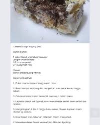 Resepi kek mudah / ini menyediakan pelbagai resepi kek mudah dengan rasa yang sedap , dengan kaedah memasak yang sangat ringkas dan 4. Resepi Kek Cheese Oreo Kukus Mudah Resepimee Junotee Com
