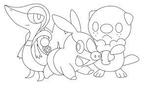 It is the setting of pokémon black and white and pokémon black 2 and white 2. Pokemon Coloring Pages Starters Pokemon Coloring Pages Pokemon Coloring Bear Coloring Pages