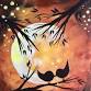 Paint Nite: Fall Moon Magic Kissy Kissy event image