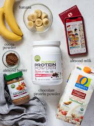Thedelishfood.com has been visited by 100k+ users in the past month Chocolate Banana Protein Smoothie Flavor The Moments