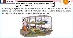 Tema 8 kelas 5 sub tema 1 halaman 43 52 lingkungan sahabat kita bagian 6 bse k13 revisi 2017. Kunci Jawaban Soal Buku Siswa Kelas 5 Tema 1 Halaman 51 52 53 54 Dan 55 Guru Baik