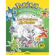 La licence pokémon a été récemment grandement relancée par la sortie de pokemon go, dont je suis joueur. Les Pokemon Mes Coloriages Pokemon Les Coloriages De Hoenn Collectif Broche Achat Livre Fnac