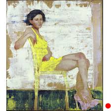 J Louis Portrait Art Figure Painting Female Art Painting