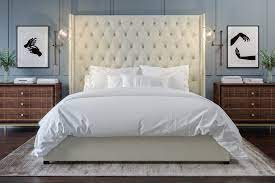 stella tall bed head king size bed head side tables bedroom king size bed