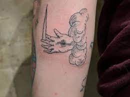 A Stick And Poke I Got A Few Years Back Sticknpokes Stick And Poke Hand Tattoos Cute Tattoos