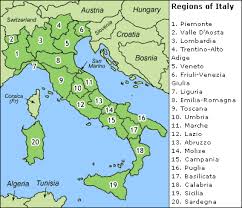 These regions are further divided into provinces. Travel Map Of Italy Regional Maps For Northern Central Southern Italy With Cities