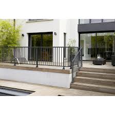 Balustrade Obeissante En Aluminium Balustrades Balustrade Exterieure Balustrade Aluminium