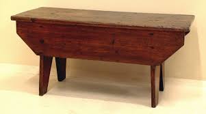 antique country pine kitchen farm bench