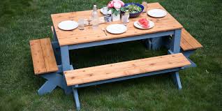 How to build a coffee table. Picnic Table Buildsomething Com