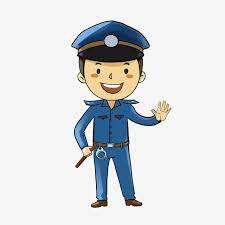 smiling policeman happy policeman lovely policeman police officer on duty police officer on duty cartoon character police decoration png i psd fajl png dlya b cartoon pics black background images cartoon people