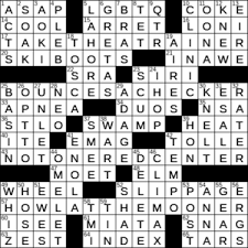 This time we are looking on the crossword puzzle clue for: La Times Crossword 10 Apr 20 Friday Laxcrossword Com