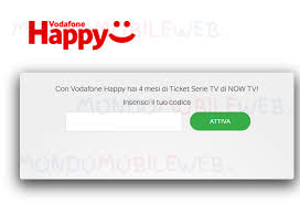 Final steps (#173) this video shows how to link the claimed free pass code to my. Vodafone Happy Friday Prorogato Il Codice Per 4 Mesi Gratis Di Now Tv Serie Tv Con Alcune Novita Mondomobileweb It Telefonia Offerte E Notizie