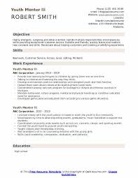 Dear hiring managers, please accept this cover letter as a part of my application for the youth worker job within smith center, inc. Youth Mentor Resume Samples Qwikresume