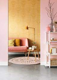 Weiblichkeit Im Interieur Durch Die Wandfarbe Altrosa Ausdrucken Wohnideen Und Dekoration Wohnzimmer Dekor Modern Einrichtungsideen Schlafzimmer Haus Deko
