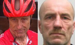 Lorry driver who left cyclist with fractured skull, neck, spine and pelvis  after running him over fled the scene and just shrugged when witnesses  caught him