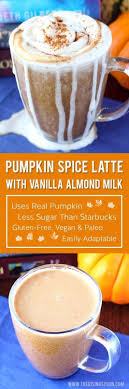 Best Homemade Pumpkin Spice Latte Recipe Better Than Starbucks Recipe Pumpkin Spice Latte Homemade Pumpkin Spice Vegan Pumpkin Spice Latte