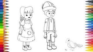 Kostenlose malvorlage uhrzeit lernen ausmalbild hansel und. Hansel Und Gretel Zeichnung Ausmalbilder Cute766