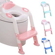 Amazon Com 711tek Potty Training Seat Toddler Toilet Seat With Step Stool Ladder Potty Training Toilet In 2020 Toddler Toilet Seat Kids Toilet Potty Chairs For Boys