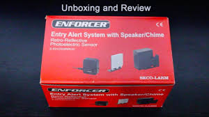 Laser beam alignment minimizes false alarms while providing reliable security for interior and exterior locations. Enforcer Entry Alert System Unboxing And Review Youtube
