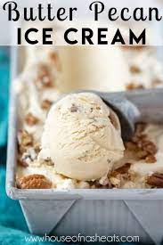 Butter Pecan Ice Cream Recipe In 2021 Butter Pecan Ice Cream Pecan Ice Cream Butter Pecan