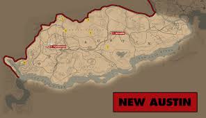 Red Dead Redemption 2 New Austin World Atlas Map Red Dead Redemption 2 Guide Gamepressure Com