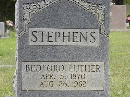 Bedford Luther Stephens (1870-1962)